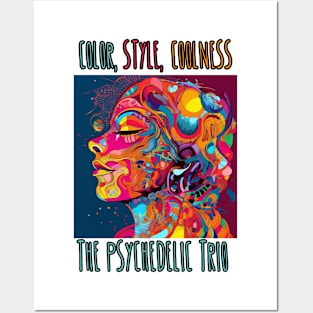 Psychedelic Vibes Infinite Possibilities Posters and Art